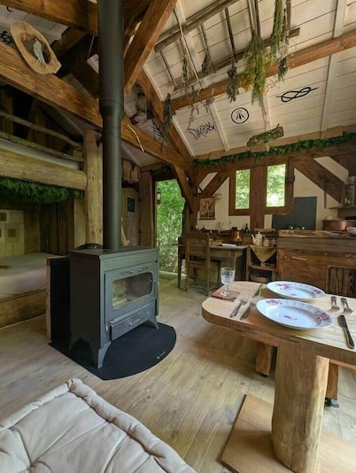 The Druid entrusts his cabin to you