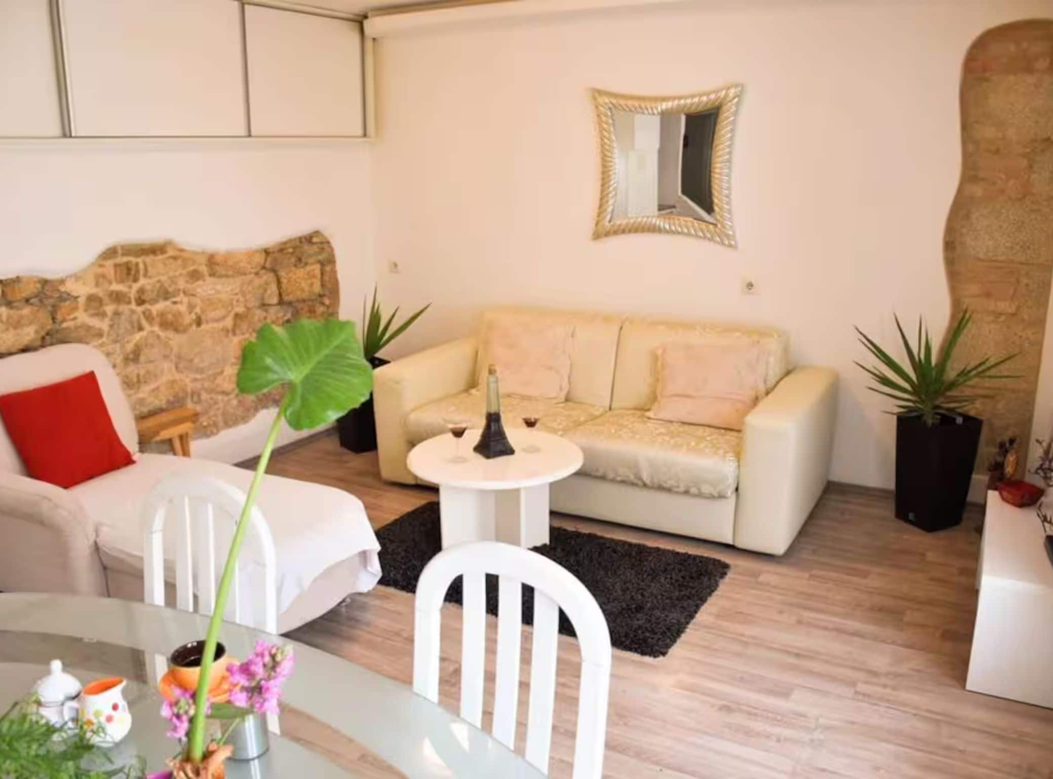 Tweepersoonskamer (Double Room with Terrace) | Woonkamer