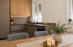 Coffee/tea maker, fridge, oven, stovetop - Beautiful home in Privlaka (Privlaka)