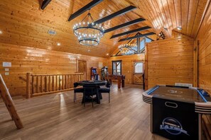 Game room - Epic Group Cabin | Game Room + King Suites + Views (Sevierville)