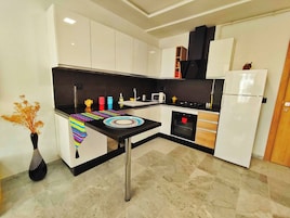 Apartamento, 1 quarto, sacada, vista para o jardim | Parte interna