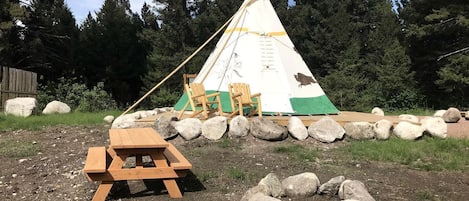 Enceinte de l’hébergement