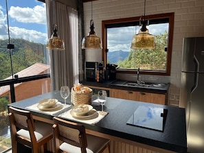 Private kitchen - Vila Italiana Chalés (Santa Teresa)