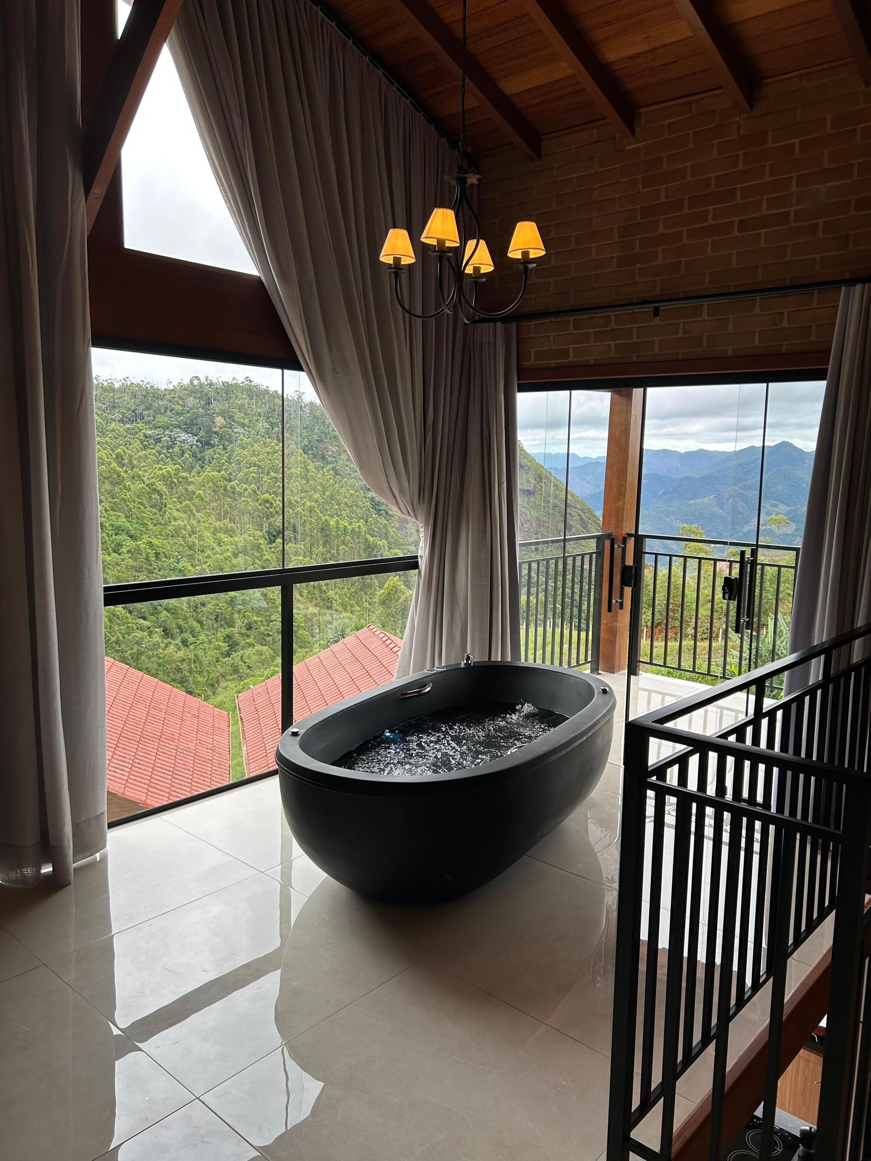 Chalet Premium, vue montagne | Intérieur