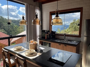 Private kitchen - Vila Italiana Chalés (Santa Teresa)