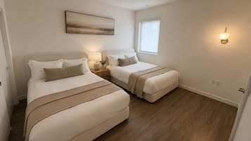Desk, iron/ironing board, travel crib, free WiFi