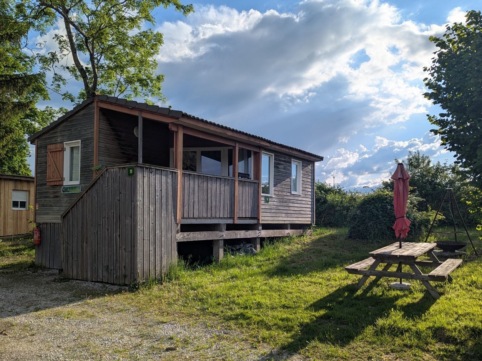 Comfort Chalet, 2 Bedrooms | Terrace/patio