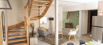Charming duplex with a terrace and garden for 6 people