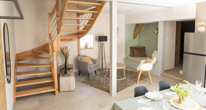 Charming duplex with a terrace and garden for 6 people