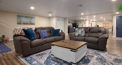 The Lake Loft: Minutes from Lake Shelbyville & Above Game On