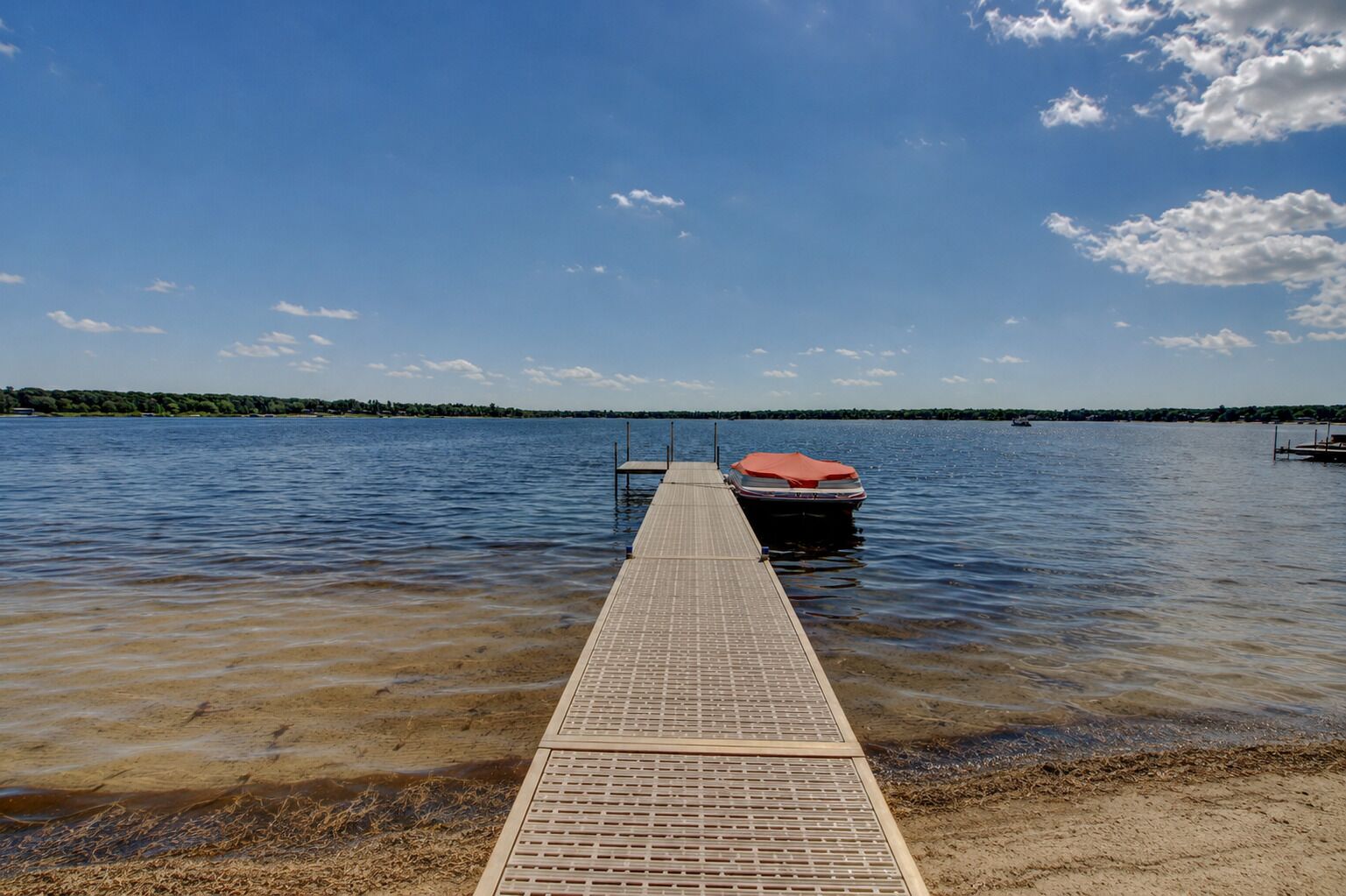 Vlak bij het strand