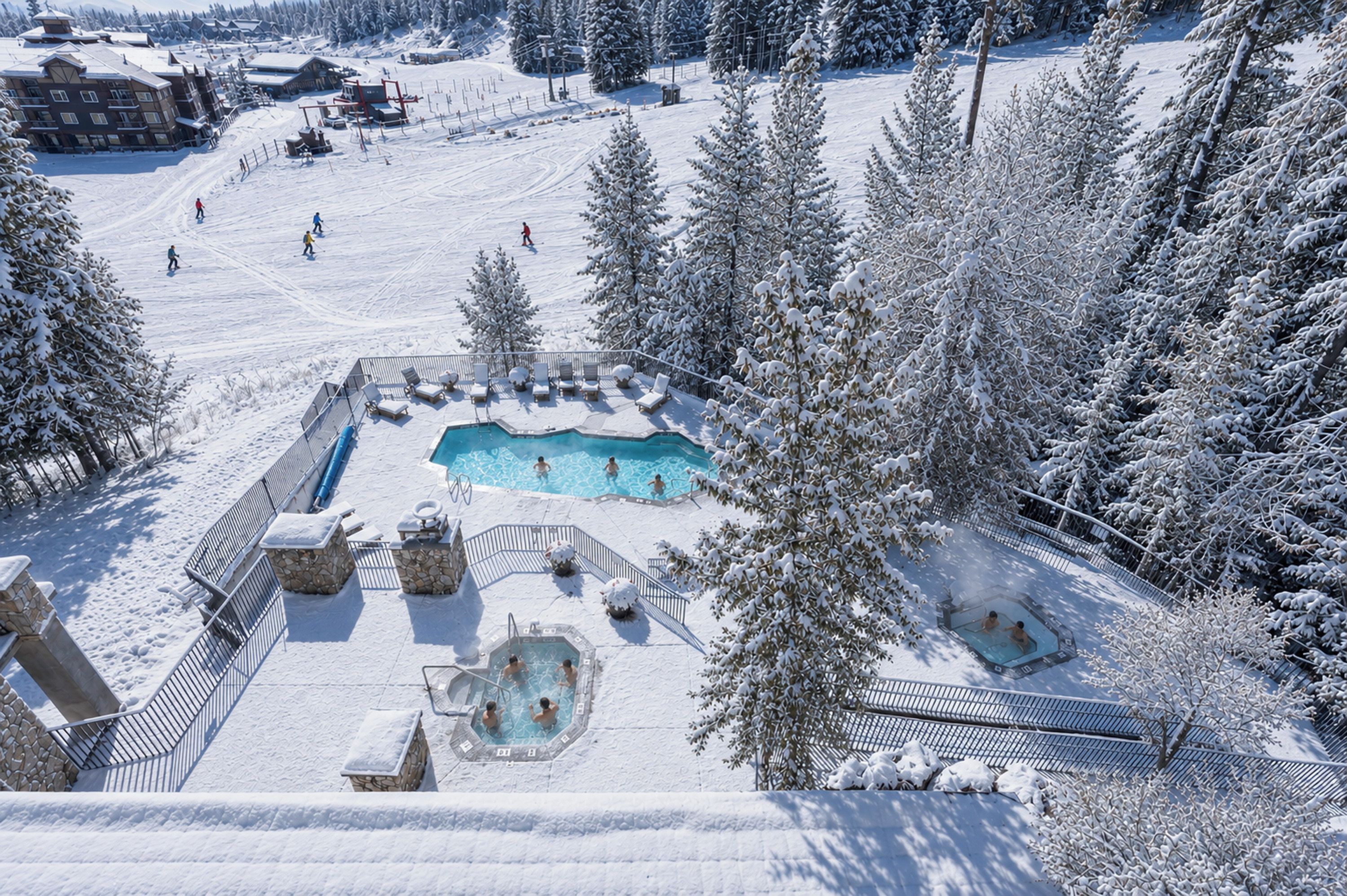Piscine chauffée