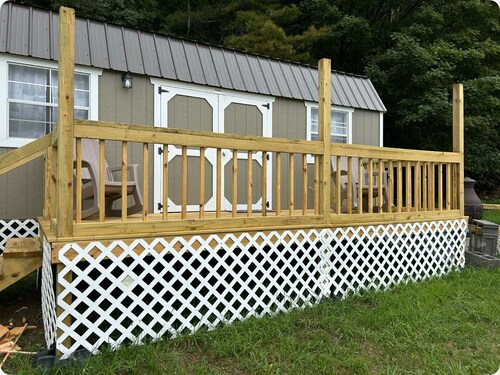 Beautiful 1-bedroom cabin with AC in wonderful Wells