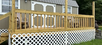 Beautiful 1-bedroom cabin with AC in wonderful Wells