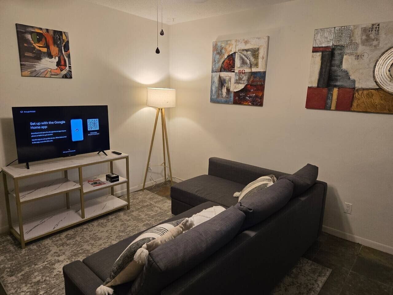 Een televisie
