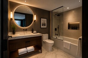 Bathroom - Lakeview 1BR Suite by the Waterfront (Toronto)