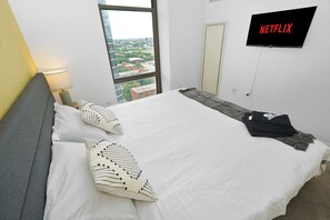 2 Schlafzimmer, Bügeleisen/Bügelbrett, kostenloses WLAN, Bettwäsche
