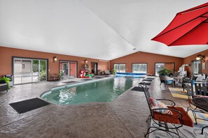 Pool - Vineyard Estate | Indoor Pool & Gorge Views (Dallesport)