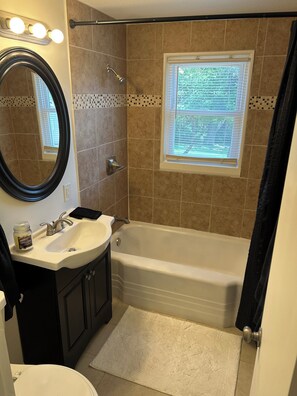 Bathroom - 3-bedroom house in walking distance to the World Cup and Royals games! (Kansas City)