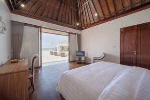 Villa, Balcony, Sea View | In-room safe, desk, laptop workspace, free WiFi - Aventus Beach Grandé Villa (Bali)