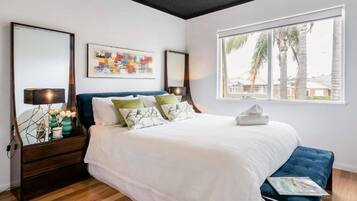 Comfort-Apartment, Balkon, Gartenblick | Bügeleisen/Bügelbrett, kostenloses WLAN