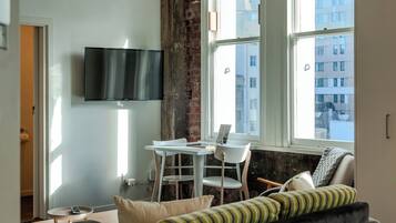 Classic Apartment | Living area | Smart TV