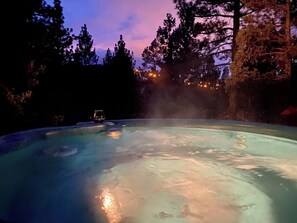 Outdoor spa tub - Big Bear Cabin - Hot Tub - Game Room - Adventure (Big Bear)