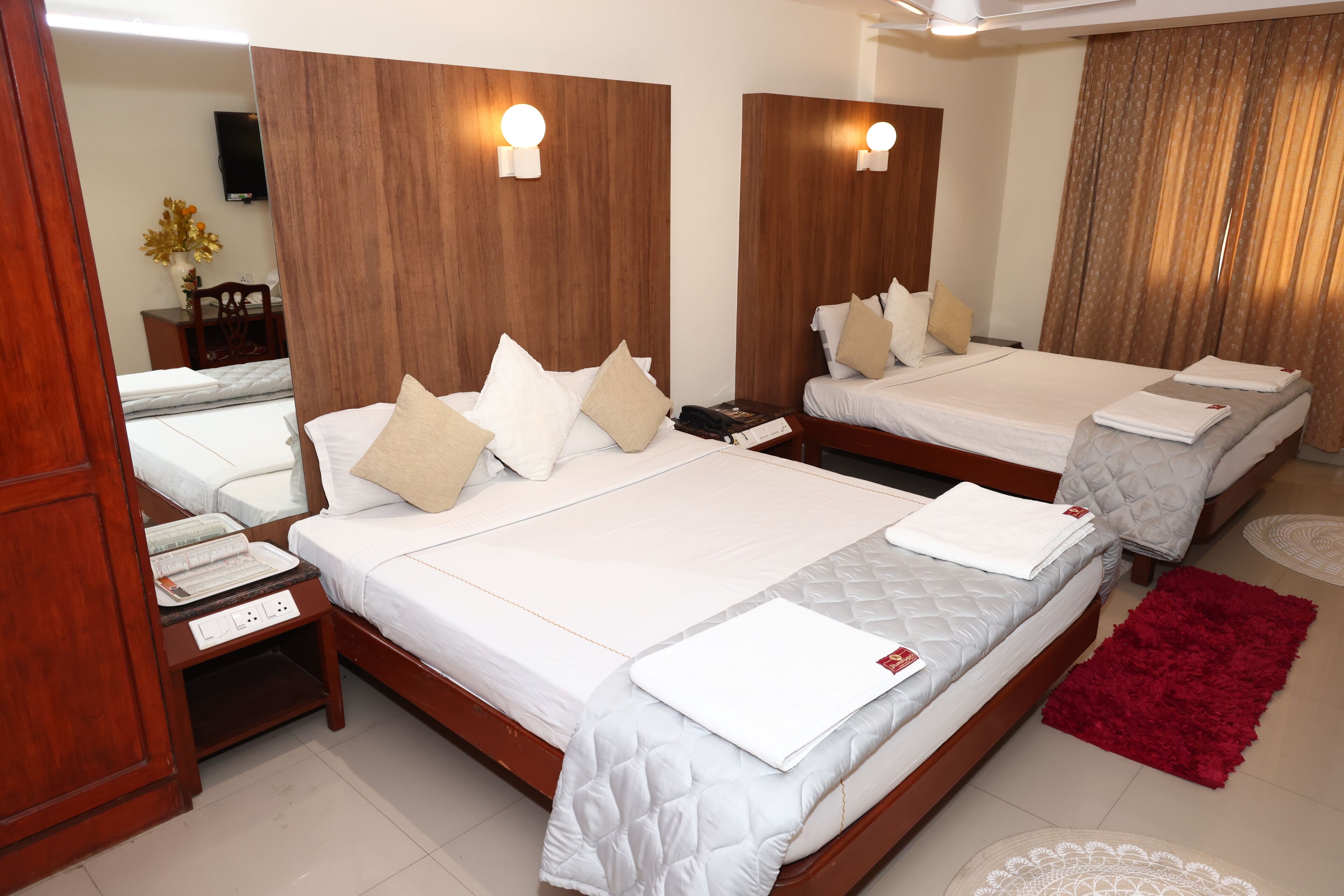 Presidential-Suite, Stadtblick