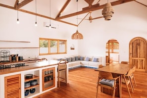 Villa, Balcony, Sea View | Dining - Kubu Pantai - Bela Sulu Villas (Mentawai)