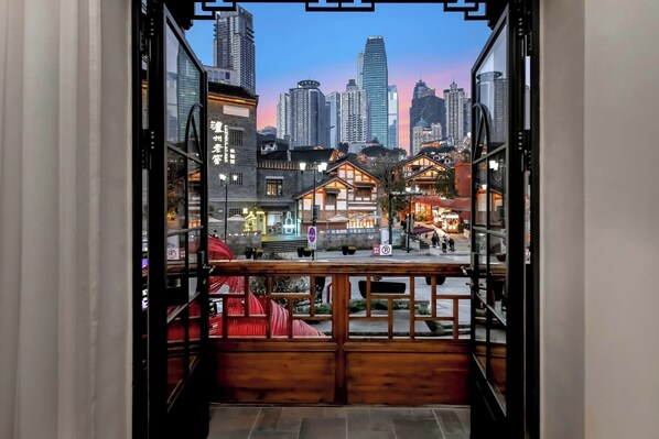 Senior Double Room, City View | View from room - Guanyin Shibaju Resort Hotel (Chongqing)
