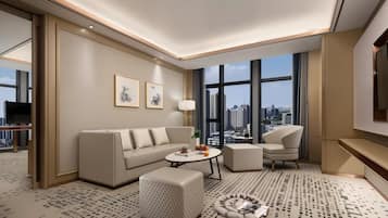 Panorama suite, uitzicht op stad | Uitzicht op de stad