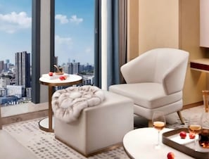 Suite Panorama, pemandangan kota | Interior