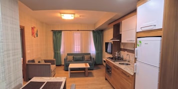 42-inch TV with satellite channels