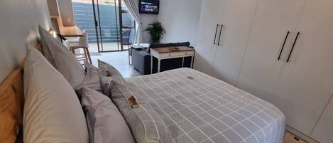 1 Schlafzimmer, Bügeleisen/Bügelbrett, Internetzugang, Bettwäsche