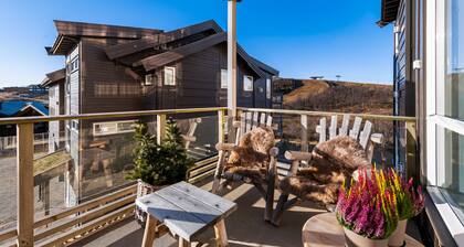 Exclusive and cozy apartment at Kikut Panorama, Geilo - Ski in/ski out