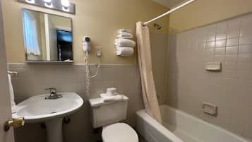Shower, hair dryer