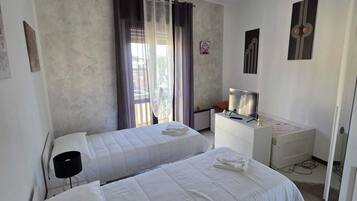 Townhouse Klasik, 2 Tempat Tidur Twin, balkon | Wi-Fi gratis