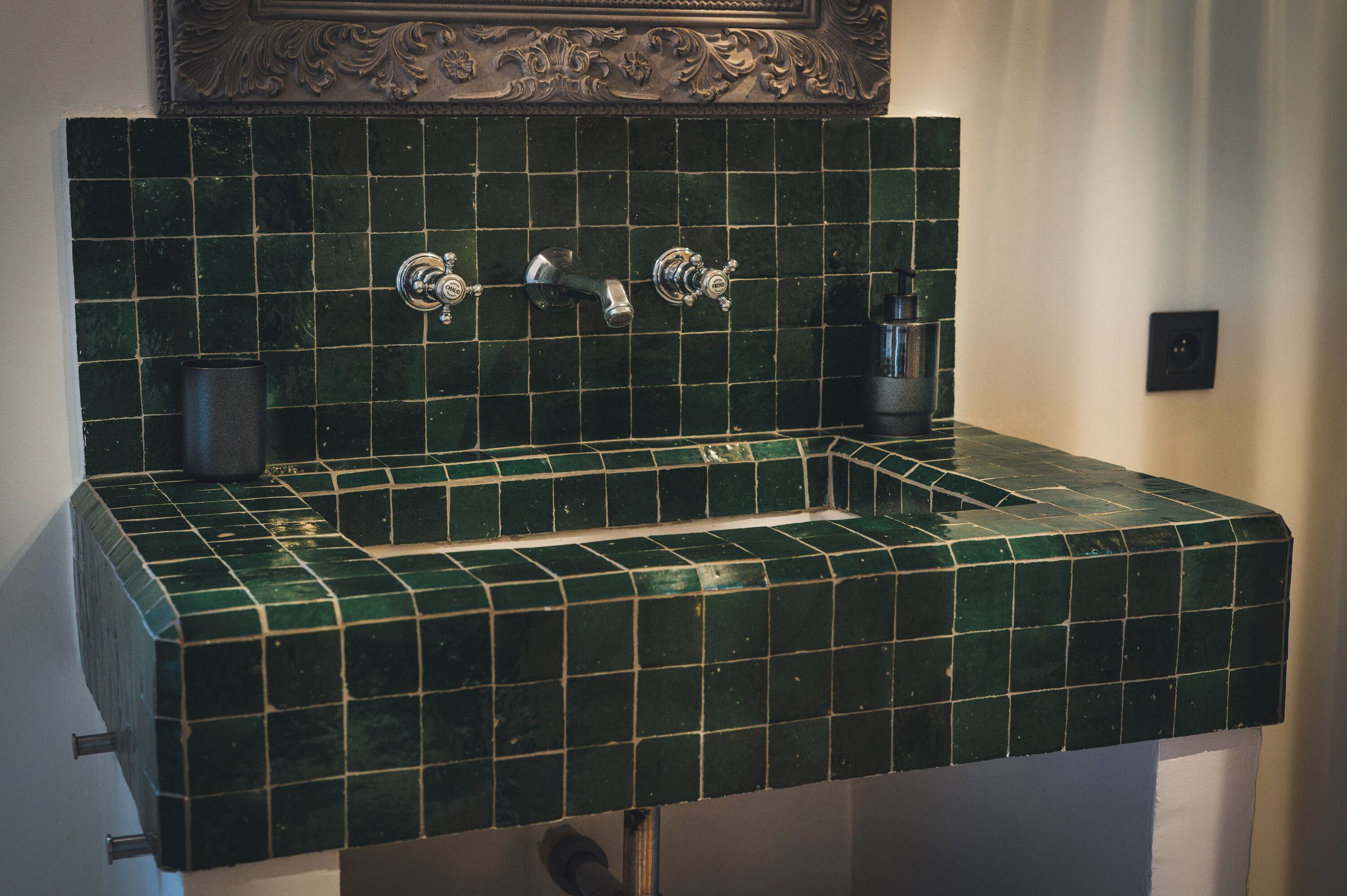 Habitación Deluxe con 1 cama doble o 2 individuales, vistas al jardín | Baño