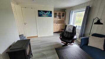 TV og peis