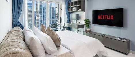 1 chambre, coffres-forts dans les chambres, bureau