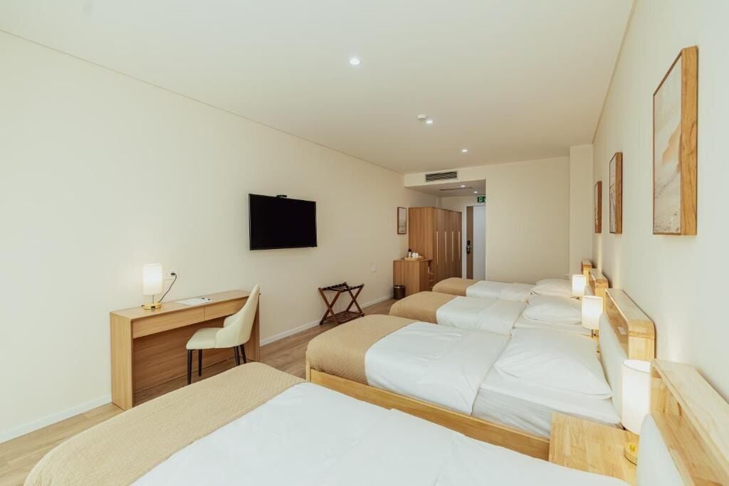 In-room safe, desk, laptop workspace, blackout curtains