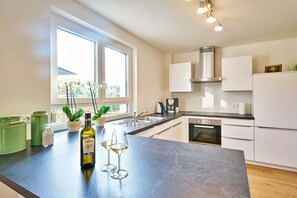 Fridge, oven, stovetop - Müller's holiday cottage (Vogtsburg)
