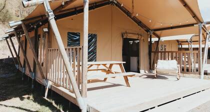 Safari Lodge - Wood & Luxury Comfort, Sleeps 6 Pets allowed