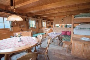 Iron/ironing board, free WiFi, bed sheets - Sagritzerwirt's Almhütte (Großkirchheim)