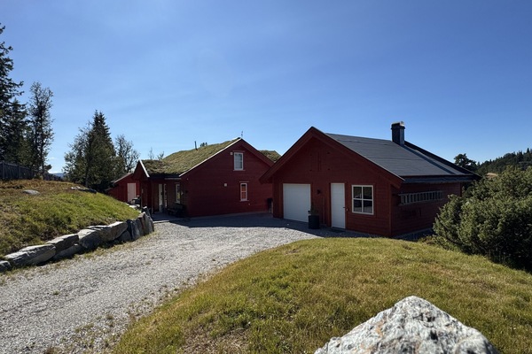 The cabin is privately located
