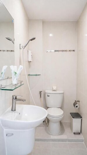 Deluxe-Zimmer, Stadtblick | Badezimmer