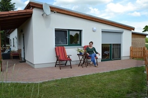 Terrace/patio - Apartment with 1 bedroom (Rietz-Neuendorf OT Ahrensdorf)