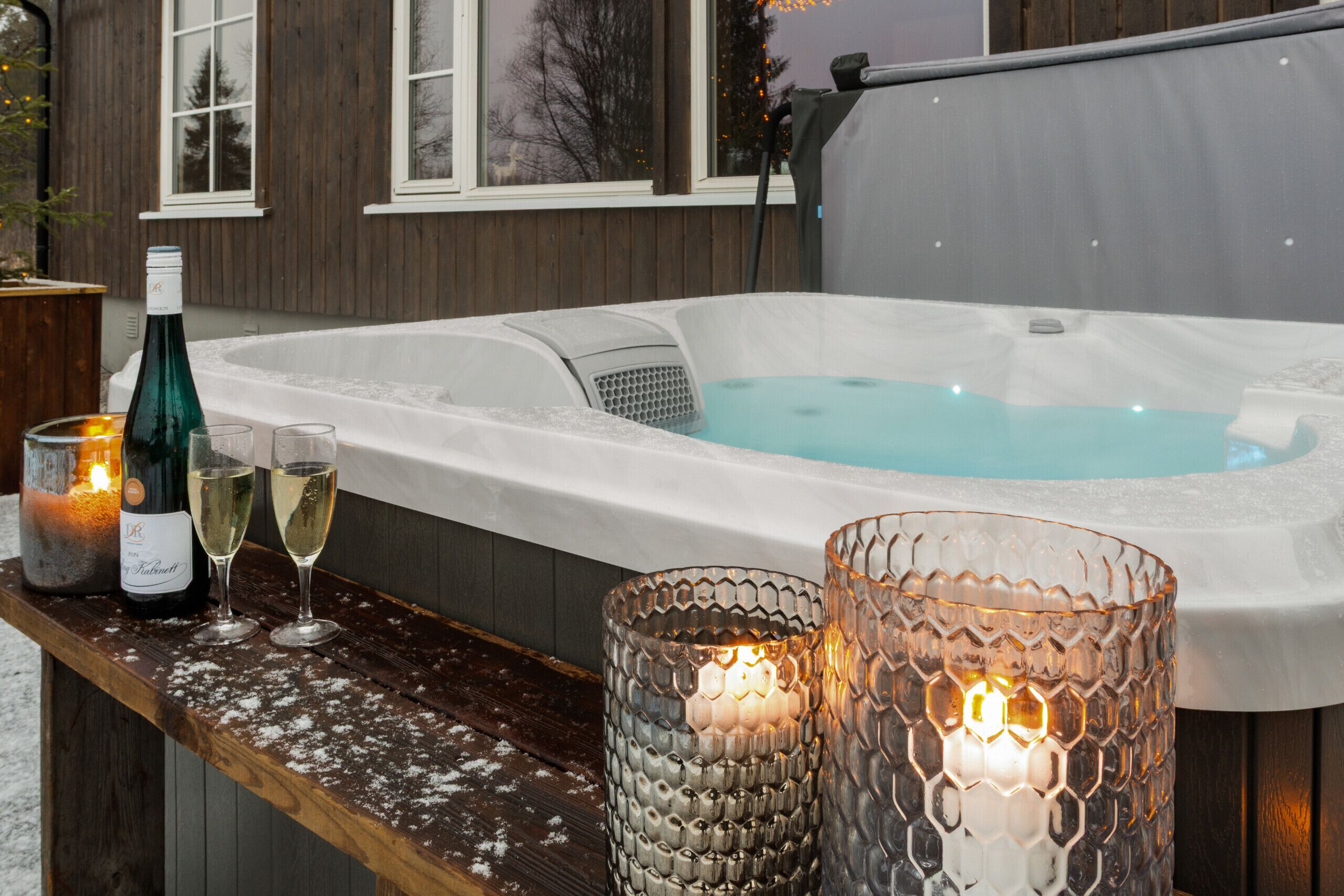 Bain à remous extérieur