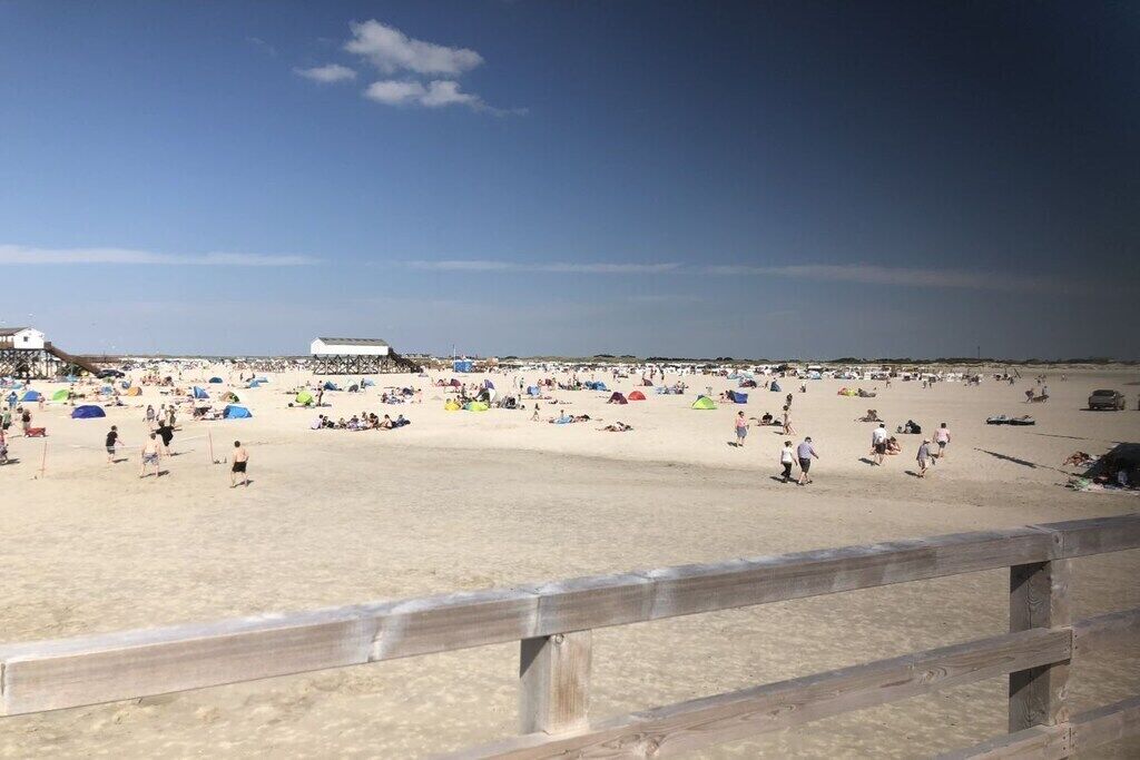 On the beach