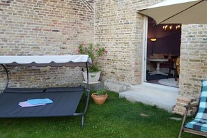 Terrace/patio - Holiday apartment with 2 bedrooms (Nauen Ot Wachow)